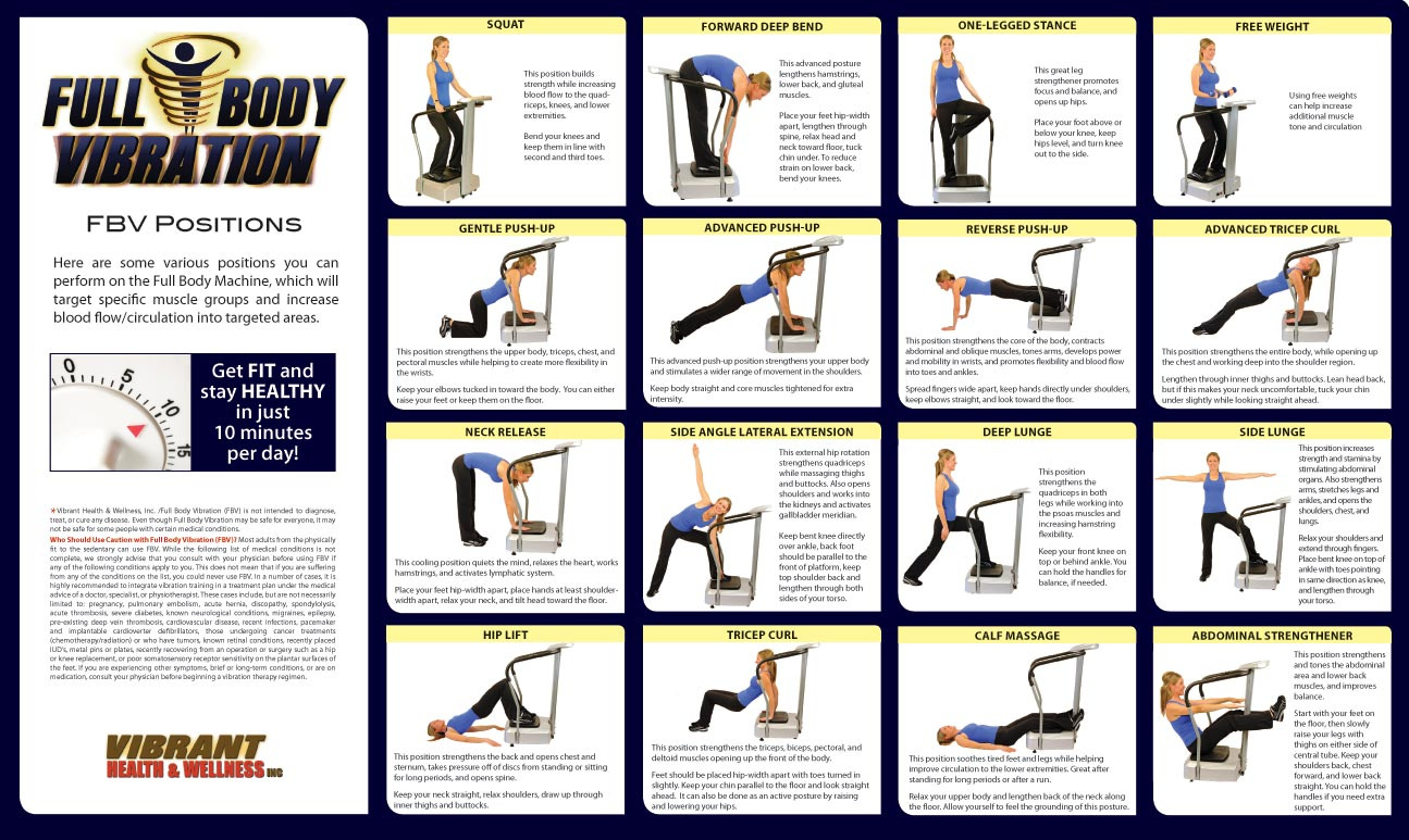 Full Body Vibration ))) within Free Printable Vibration Plate Exercise Chart