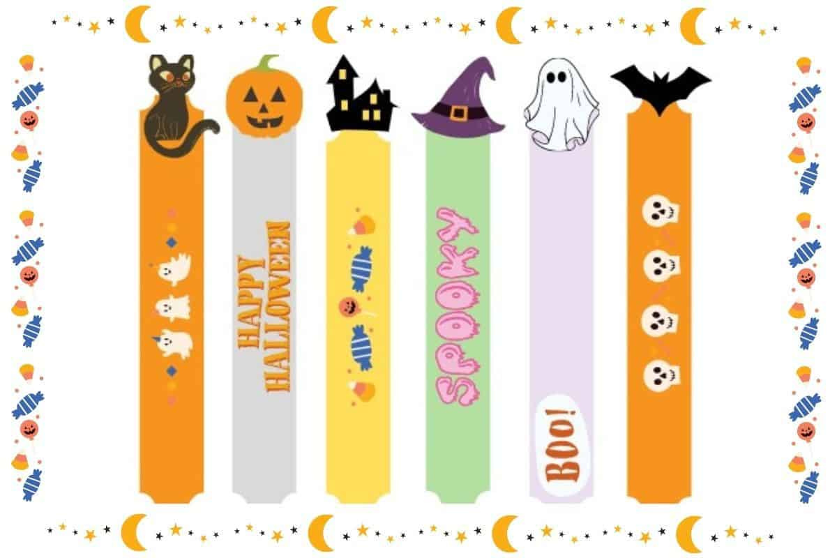 Halloween Bookmarks For Kids Printable – The Wild, Wild West with regard to Free Printable Halloween Bookmarks