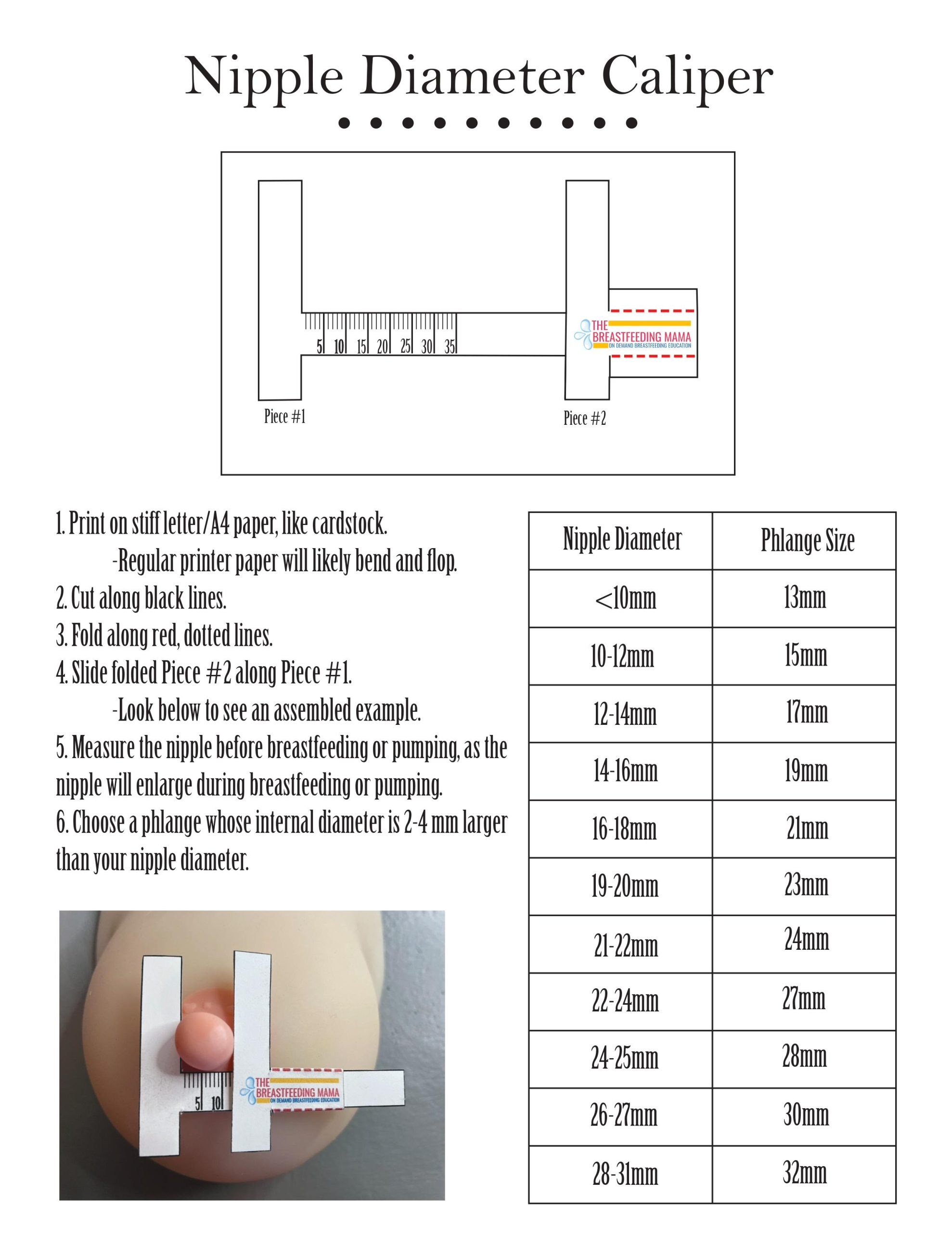 How To Measure Flange Size + Free Printable Ruler - The intended for Free Printable Flange Size Ruler