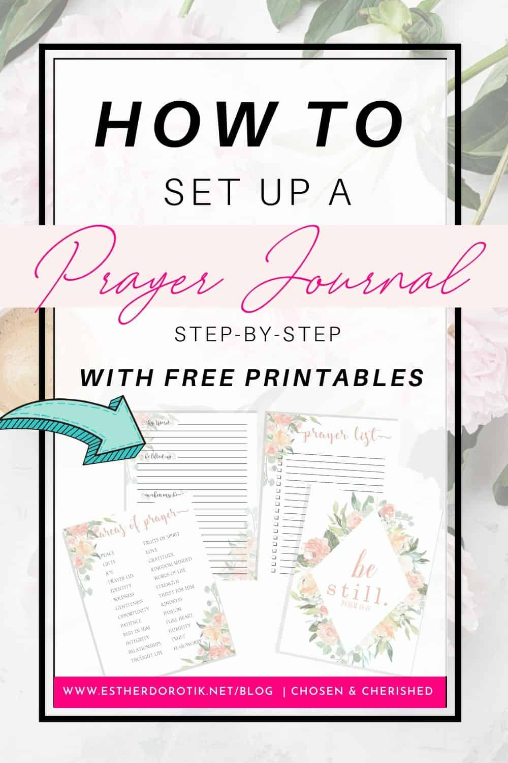 How To Set Up A Prayer Journal | Free Prayer Journal Printables for Prayer Journal Printables Free