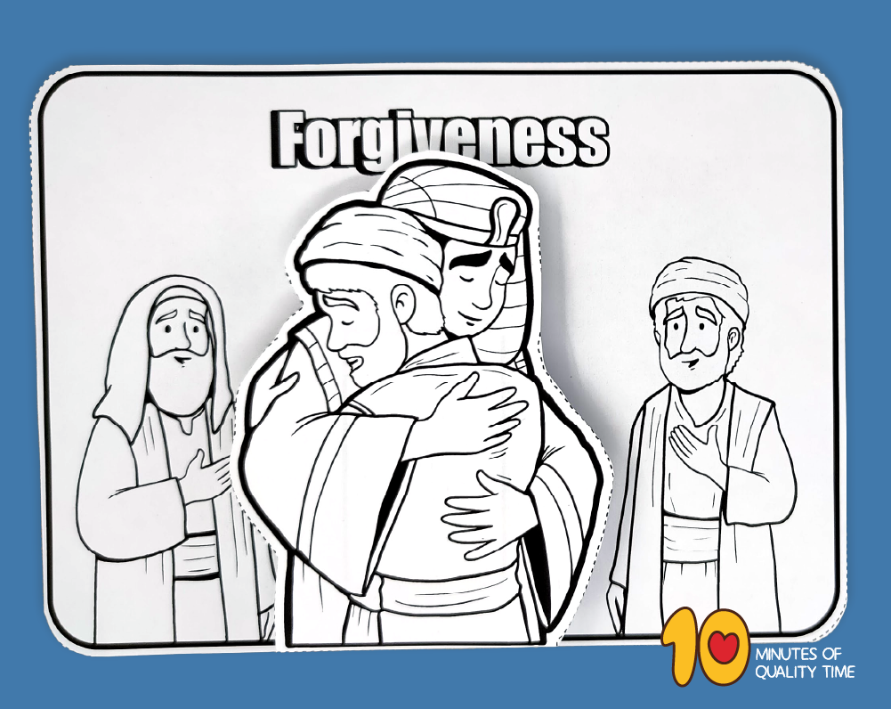 Joseph Forgives His Brothers – 10 Minutes Of Quality Time pertaining to Free Printable Joseph Forgives His Brothers Craft