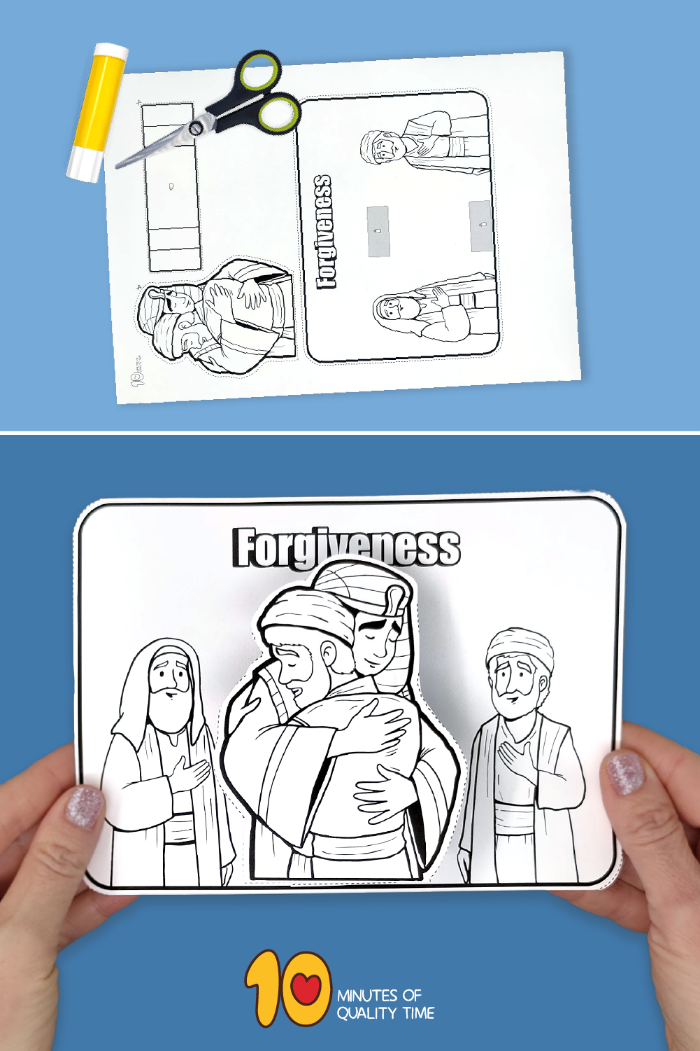 Joseph Forgives His Brothers – 10 Minutes Of Quality Time with regard to Free Printable Joseph Forgives His Brothers Craft