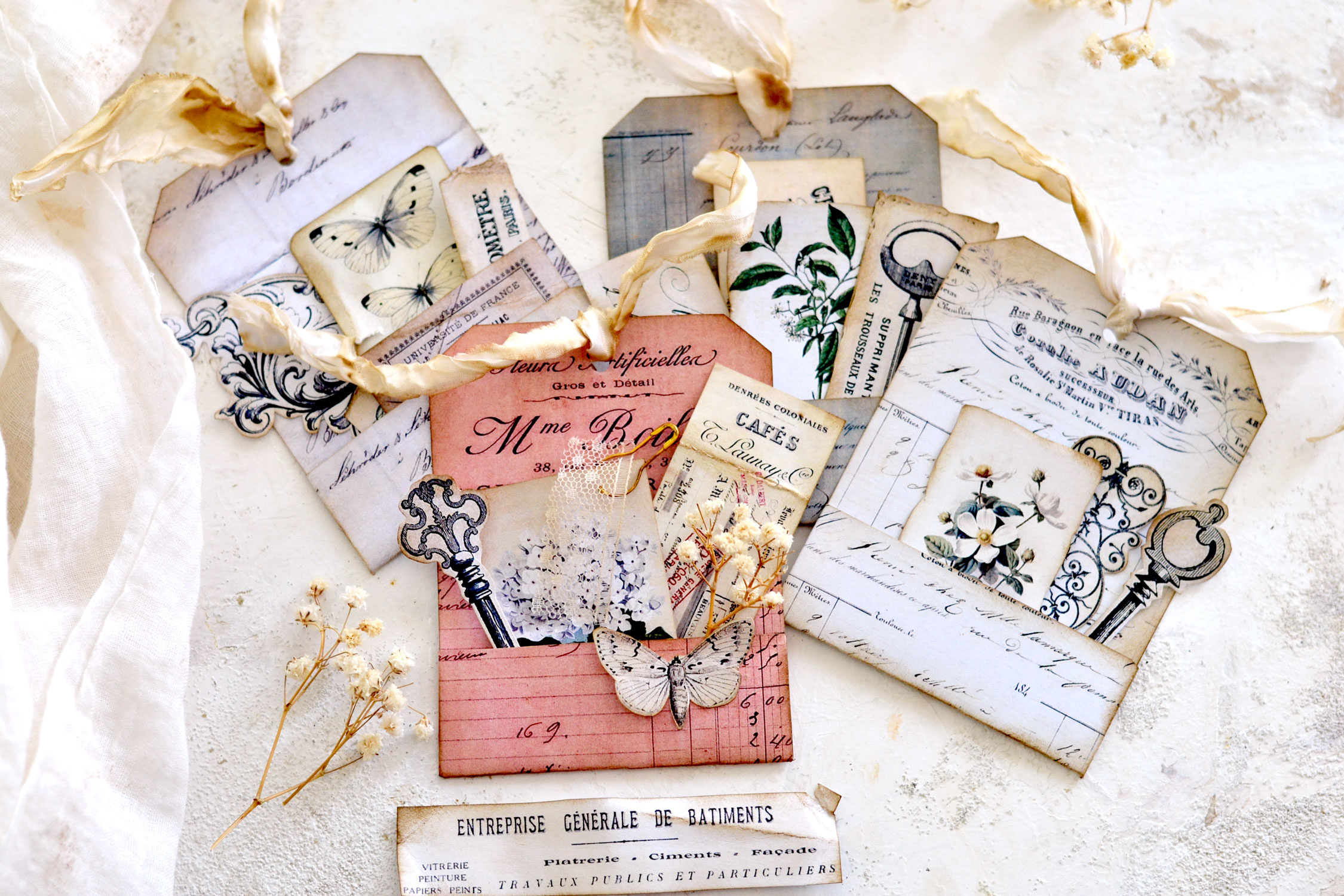 Junk Journal Pockets: (Free Printables!) - The Graphics Fairy intended for Junk Journal Printables Free