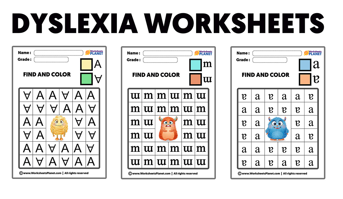 Letter Reversal Worksheets | Dyslexia Worksheets in Free Printable B And D Letter Reversal Worksheets