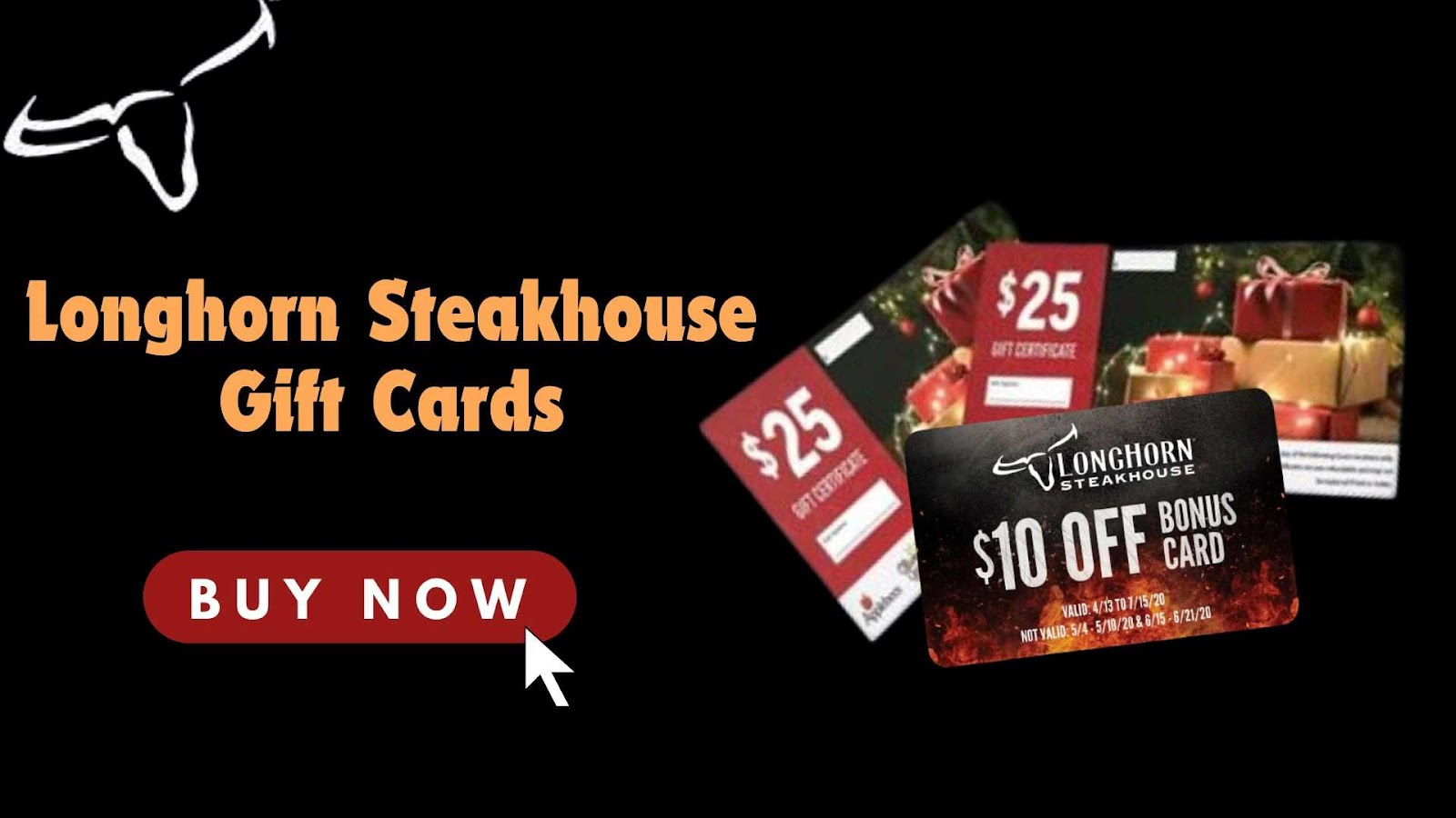 Longhorn Steakhouse Gift Cards - Plastic &amp;amp; Egift Cards 2025 with Longhorn Free Appetizer Printable Coupon 2025