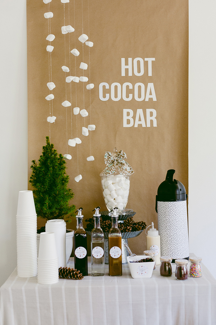 Make Your Own Hot Chocolate Bar With These Free Printables for Free Hot Cocoa Bar Printables