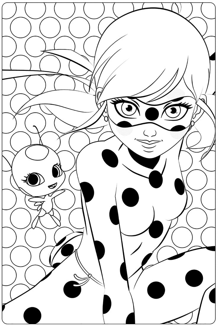 Miraculous Ladybug Coloring Pages - Best Coloring Pages For Kids regarding Free Printable Miraculous Ladybug Coloring Pages