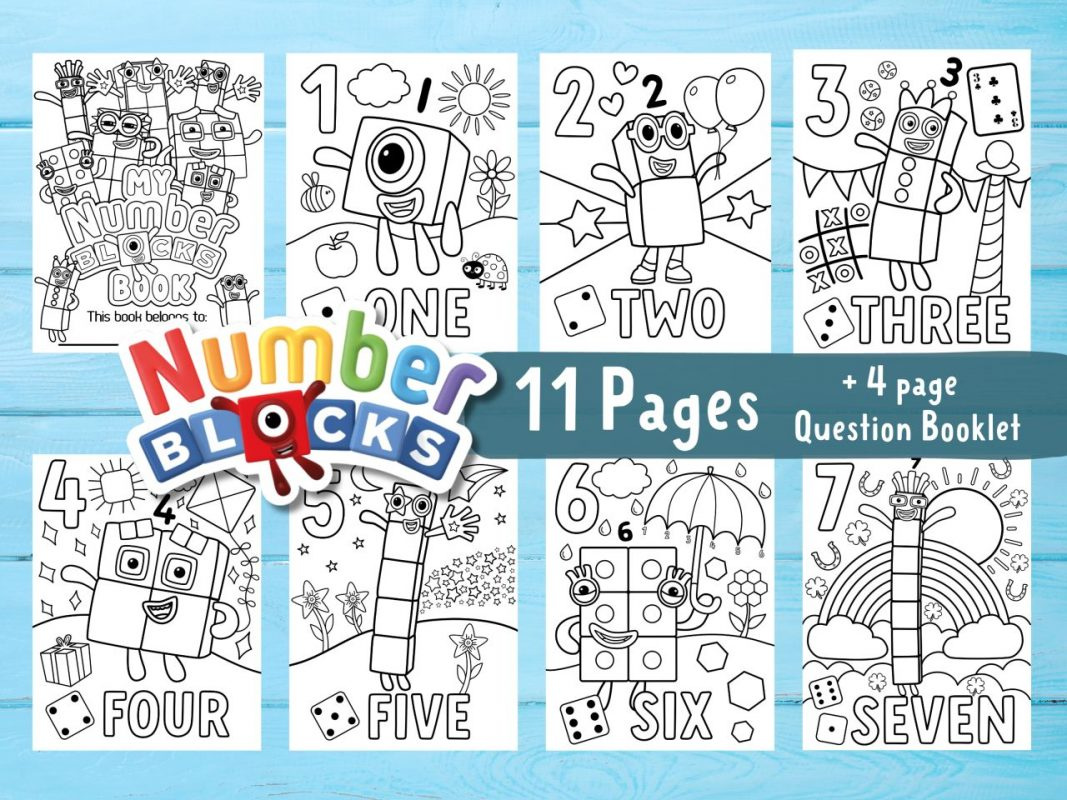 Numberblocks Craft With Printable - Free Download - Kindred + Willow within Numberblocks Printables Free Download