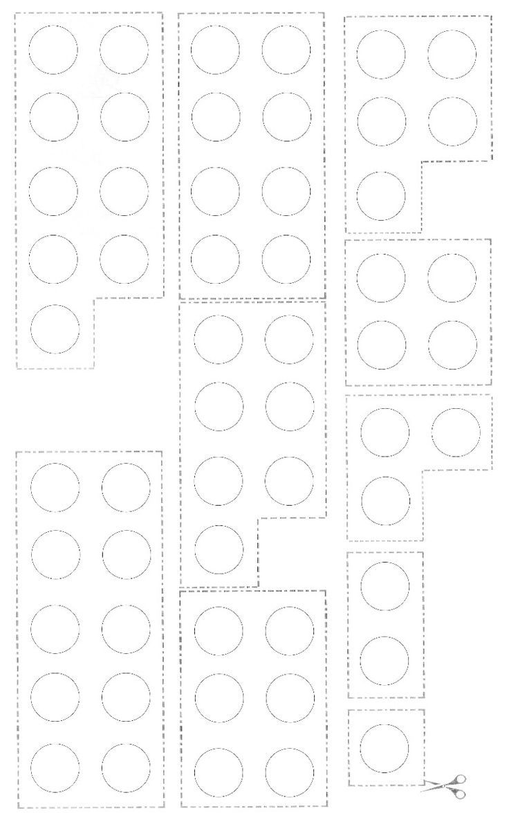 Numicon Non Colored, For Coloring Book within Free Printable Numicon Worksheets