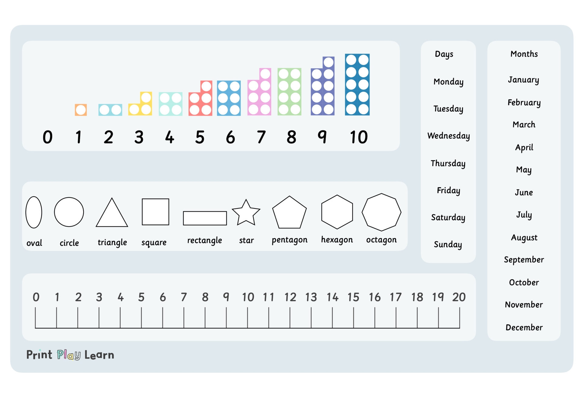 Numicon - Page 1 - Free Teaching Resources - Print Play Learn intended for Free Printable Numicon Worksheets