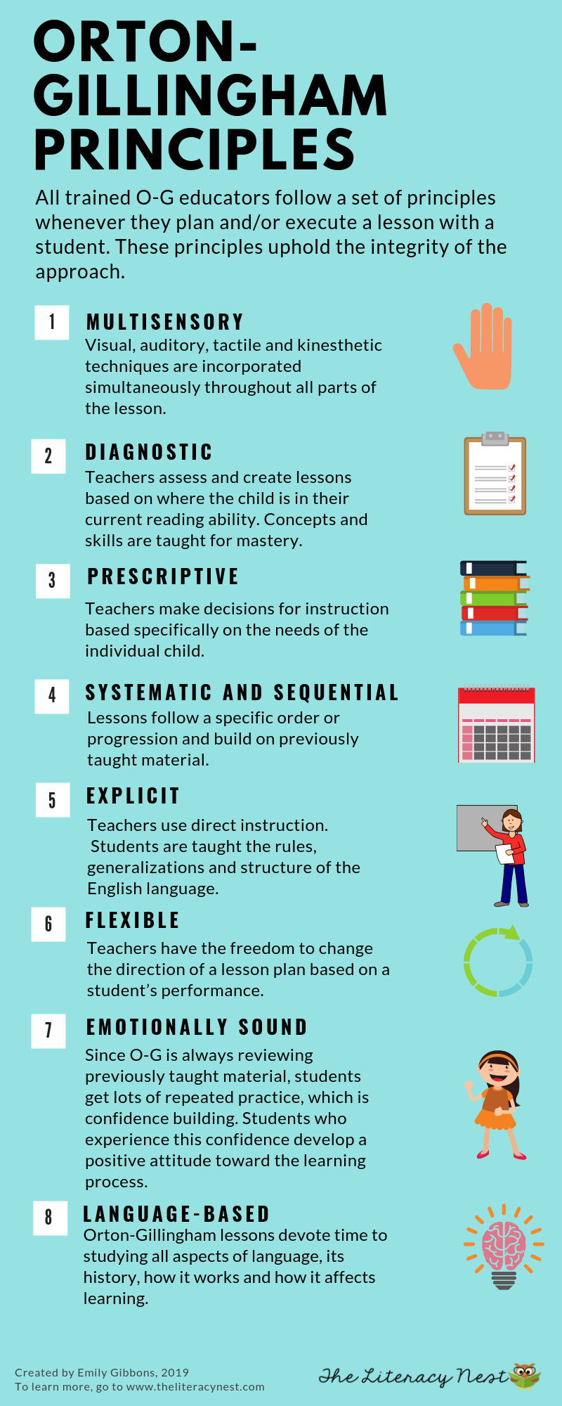 Orton-Gillingham Lesson Plans: Tips For Word Lists - The Literacy Nest with Free Printable Orton Gillingham Lesson Template