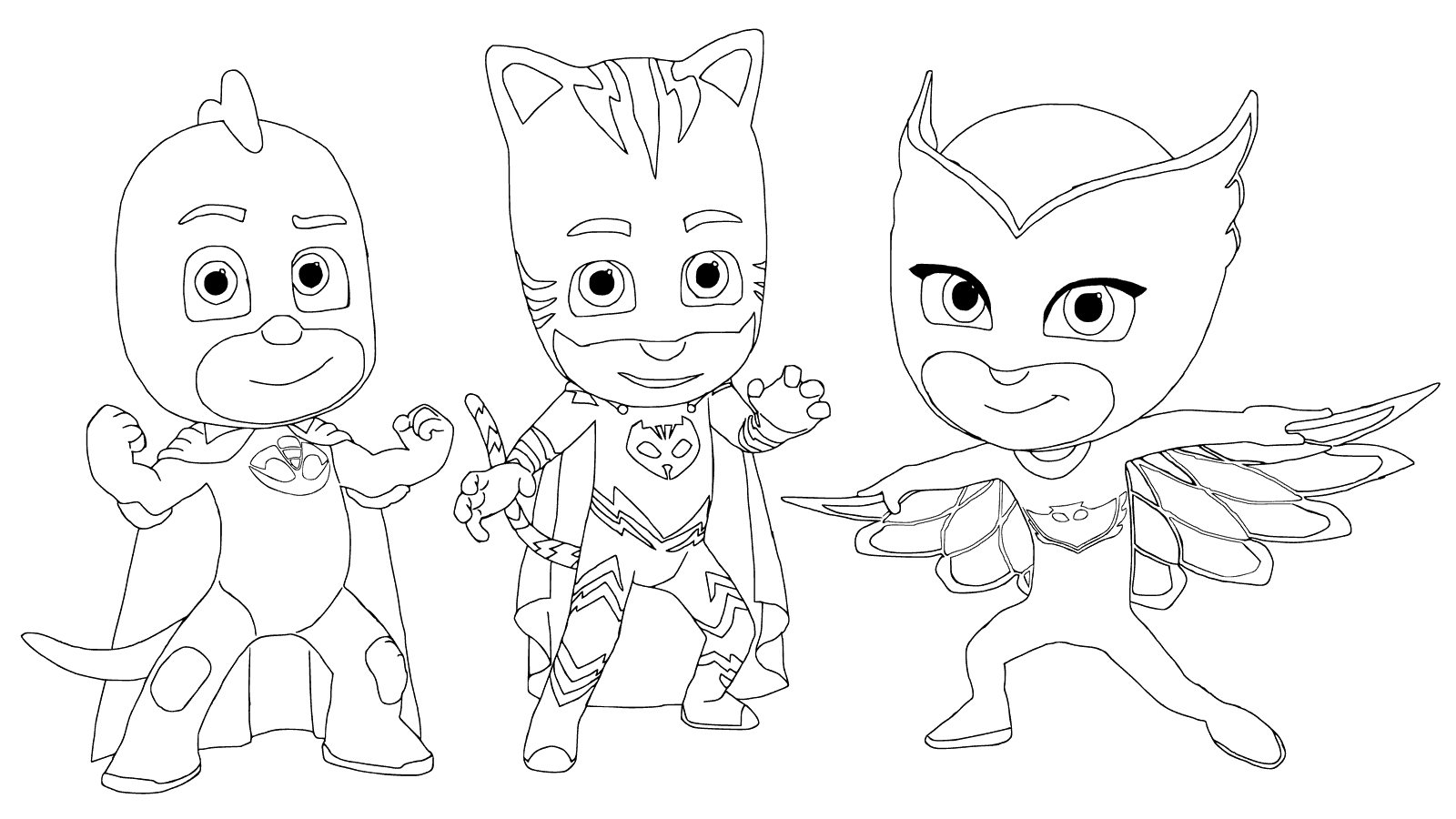 Pj Masks Coloring Pages – Printable Coloring Pages. Free for Pj Mask Free Printable