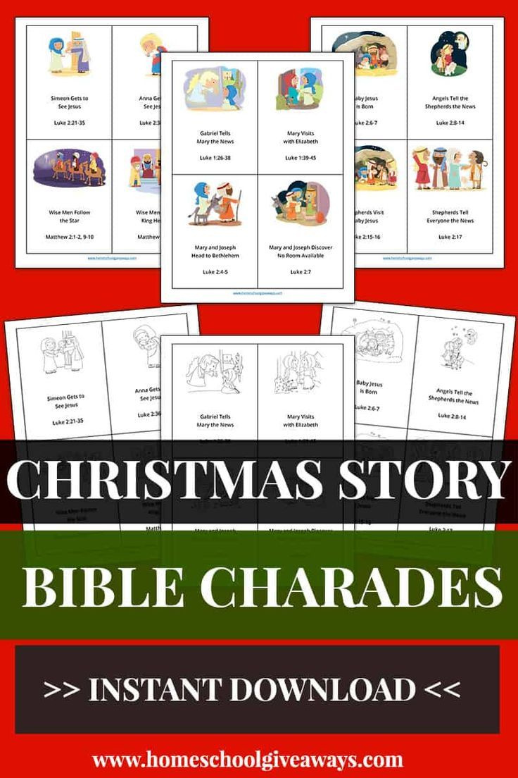 Printable Bible Charades Cards (Old &amp;amp; New Testament) throughout Bible Charades Free Printable