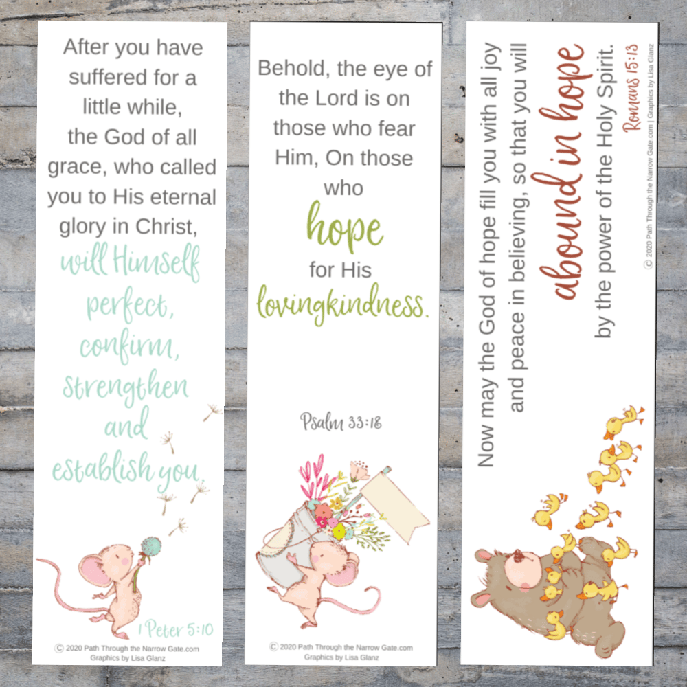 Printable Bible Verse Bookmarks - Kids Bible Teacher for Free Printable Bible Verse Bookmark Printable