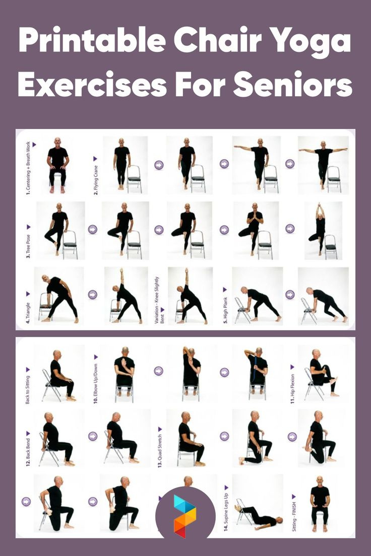 Printable Chair Yoga Exercises For Seniors inside Free Printable Chair Yoga For Seniors