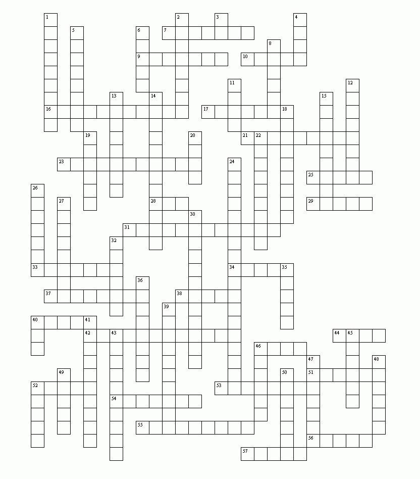 Printable Crossword Puzzles Mirroreyes with regard to Printable Crossword Puzzles Mirroreyes