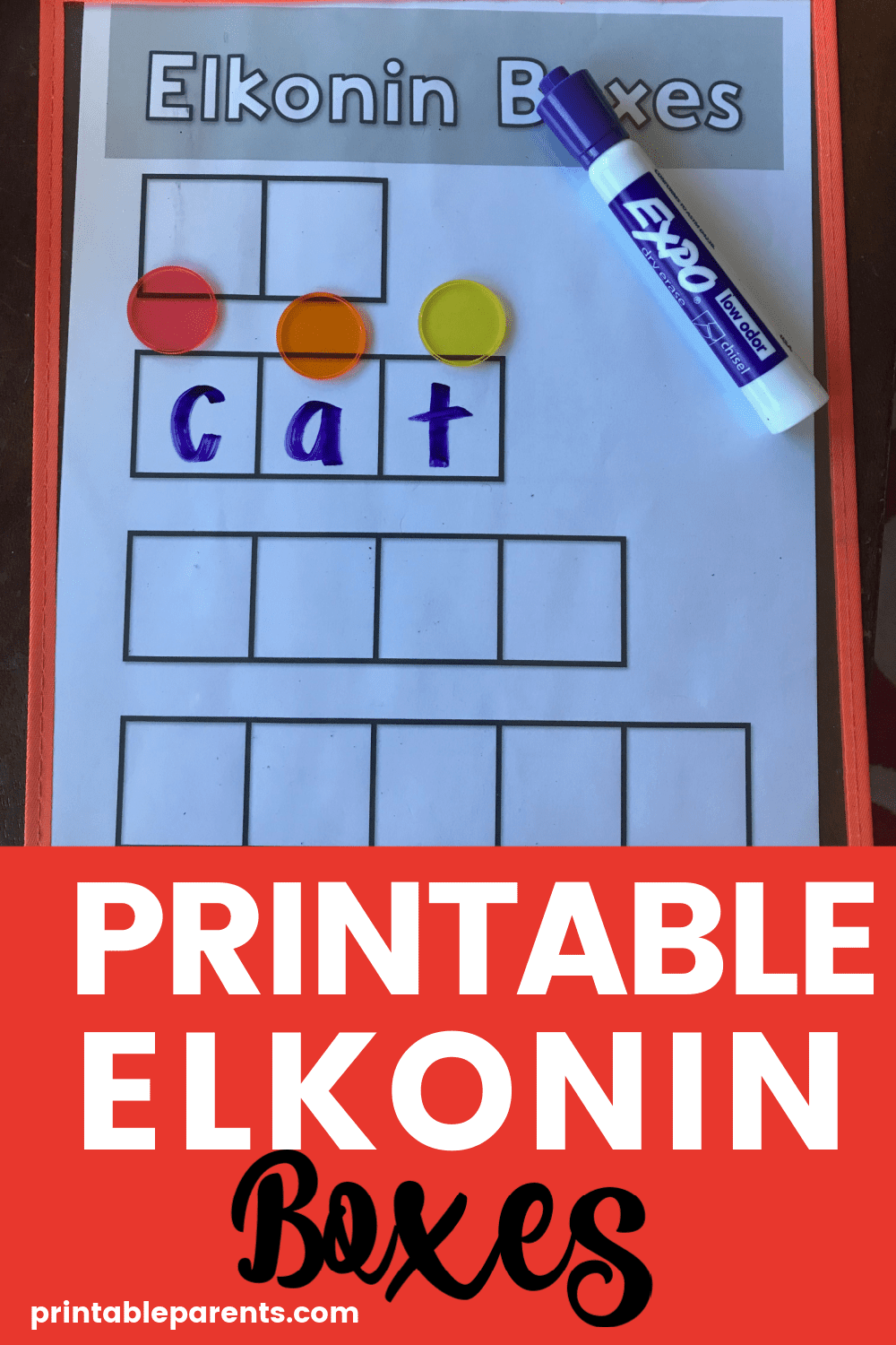 Printable Elkonin Boxes - Printable Parents with regard to Free Printable Elkonin Boxes Printable