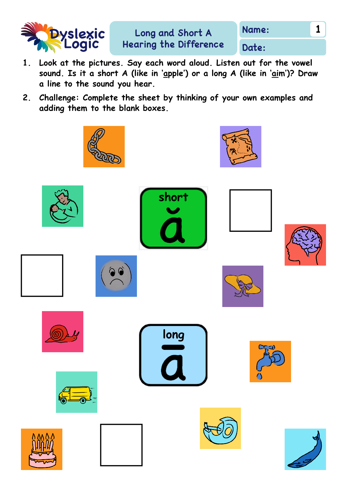 Printable Phonics Support Resources — Dyslexic Logic intended for Free Printable Dyslexia Games