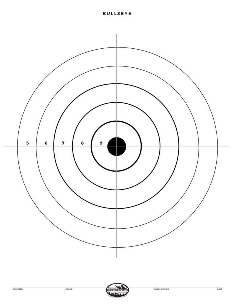 Printable Shooting Targets And Gun Targets • Nssf inside Free Rifle Targets Printable