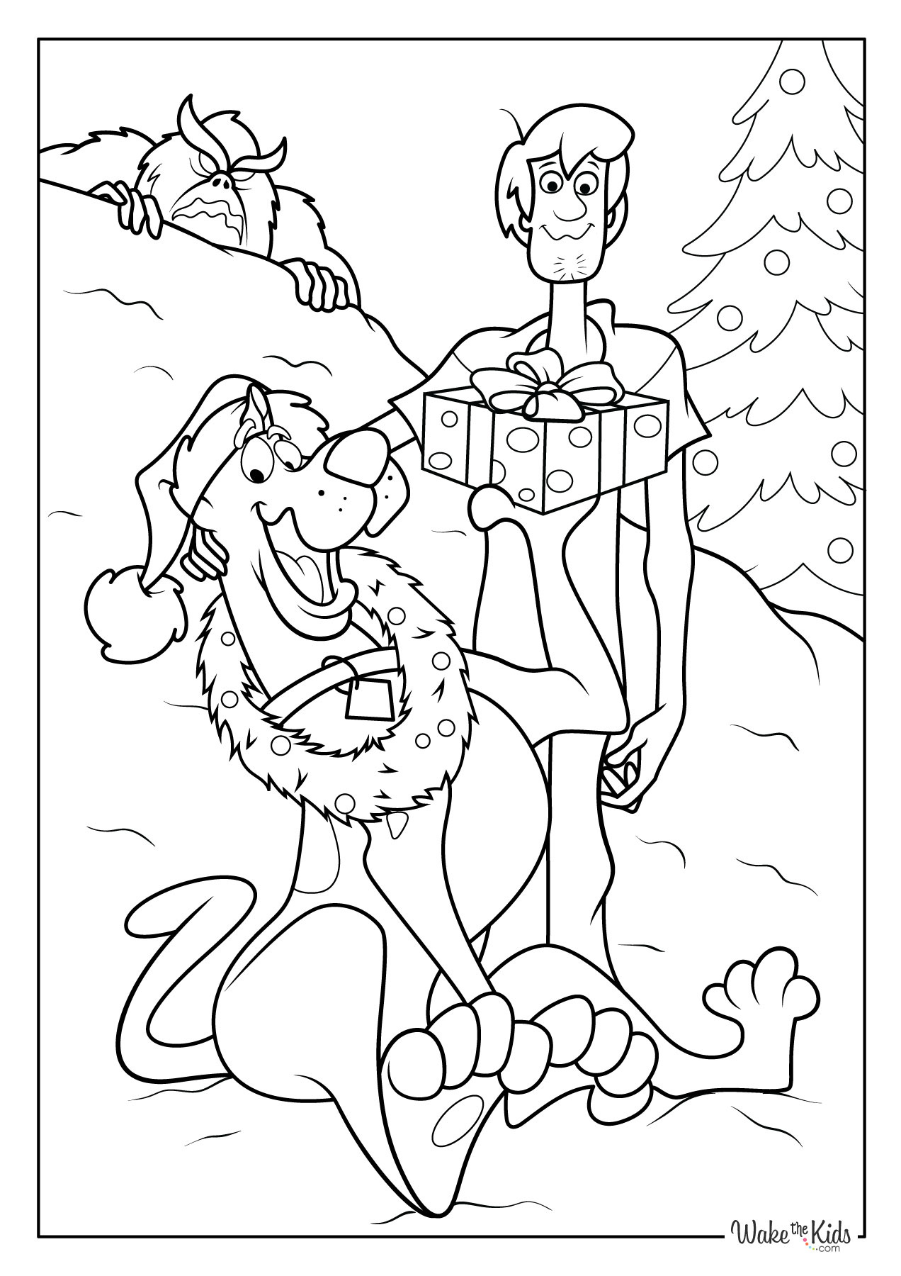 Scooby-Doo Coloring Pages (Free Printable Pdfs) | Wakethekids intended for Scooby Doo Coloring Pages Free Printable