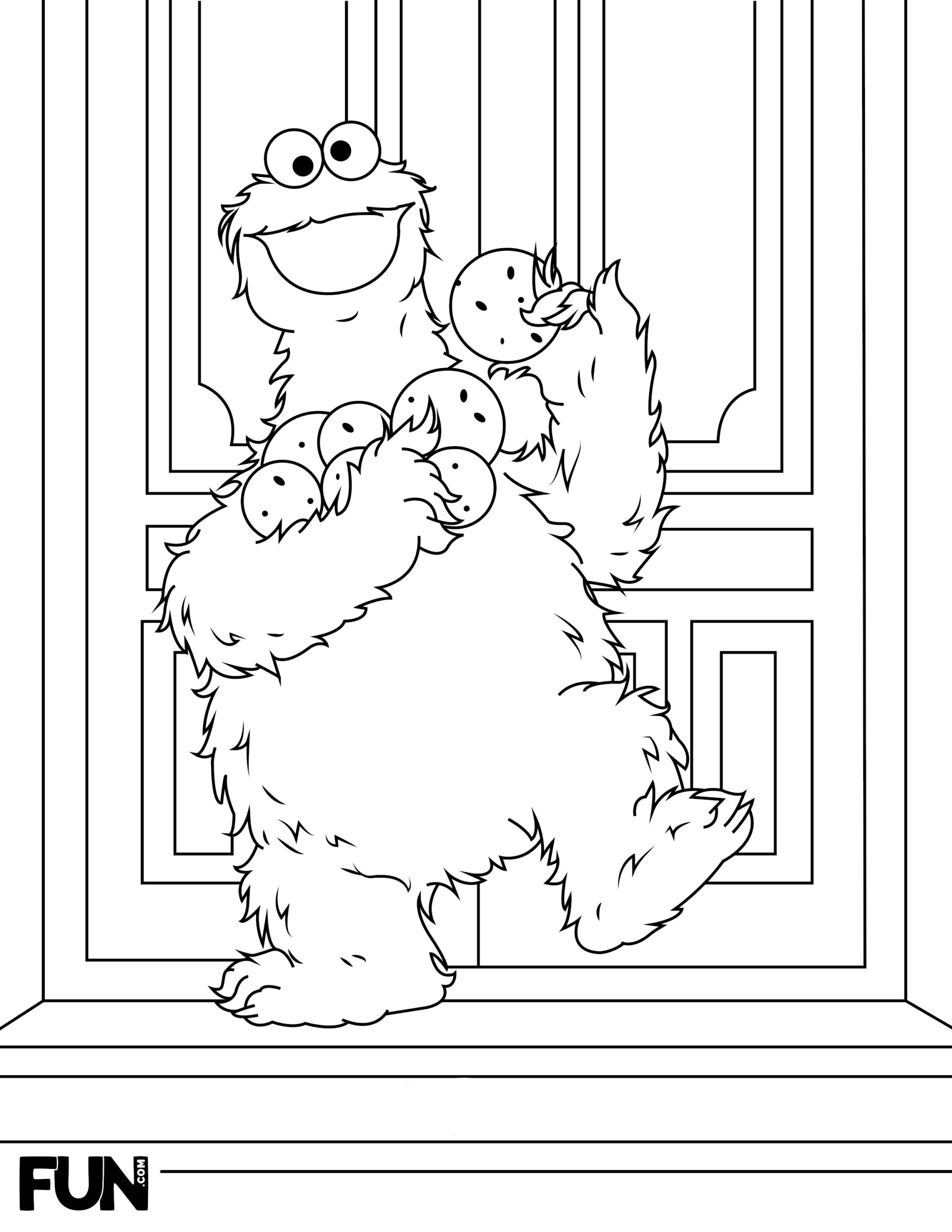 Sesame Street Coloring Pages [Printables] - Fun Blog with Free Printable Coloring Pages Sesame Street