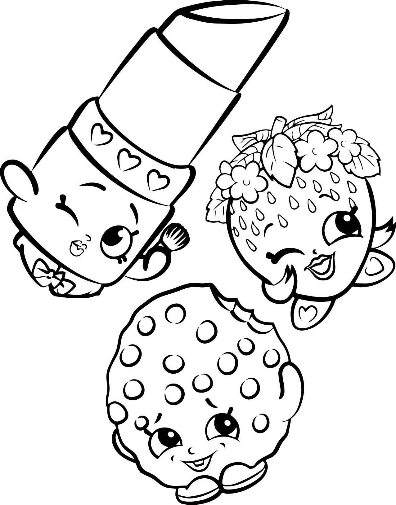 Shopkins Coloring Pages - Best Coloring Pages For Kids for Shopkins Colouring Pages Free Printable