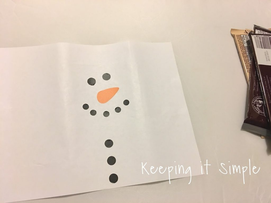 Snowman Candy Bar Neighbor Or Teacher Gift With Free Printable throughout Free Snowman Candy Bar Wrapper Printable