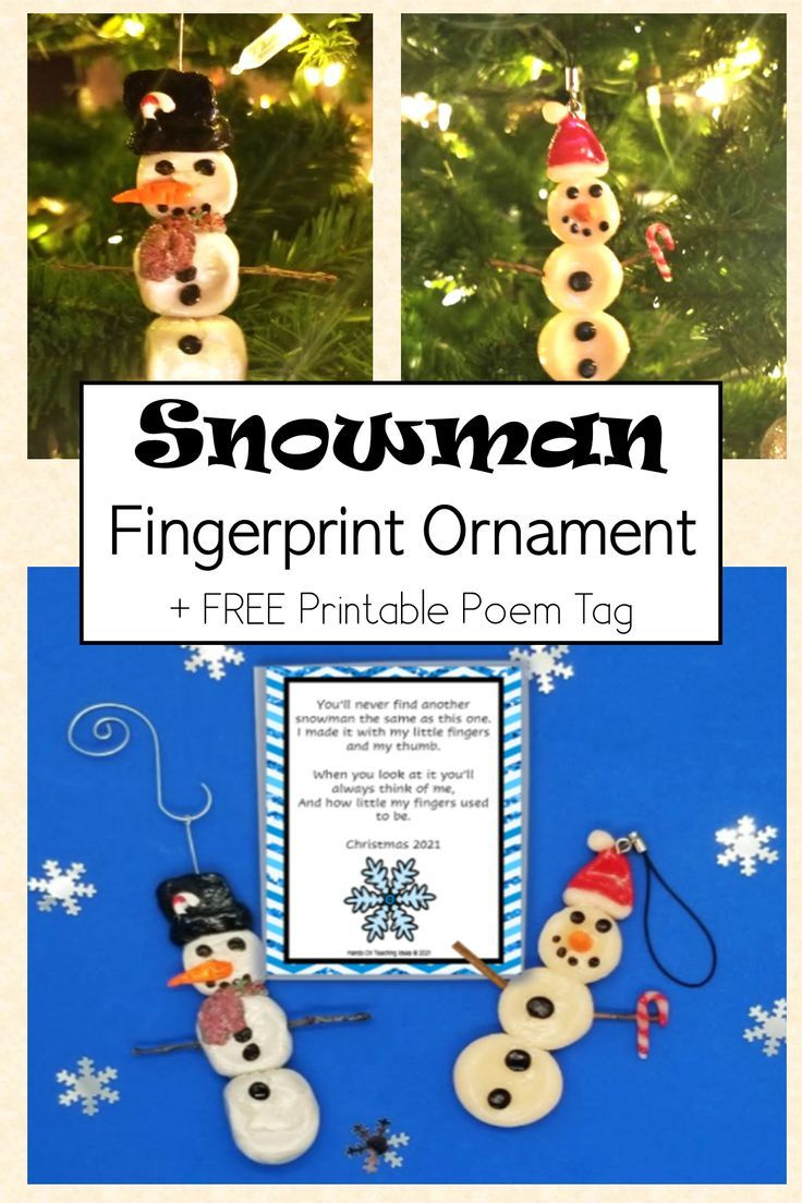 Snowman Ornament pertaining to Free Printable Snowman Handprint Ornament Poem