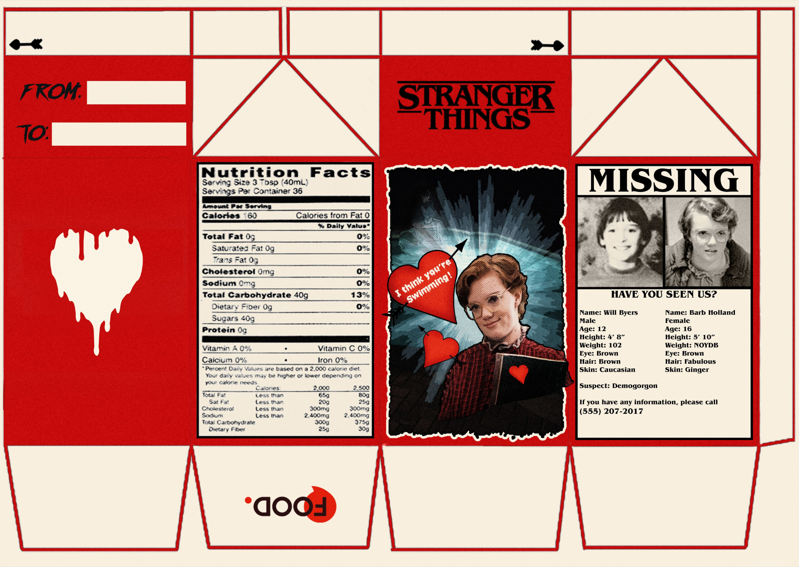 Stranger Things Free Printables inside Stranger Things Free Printables