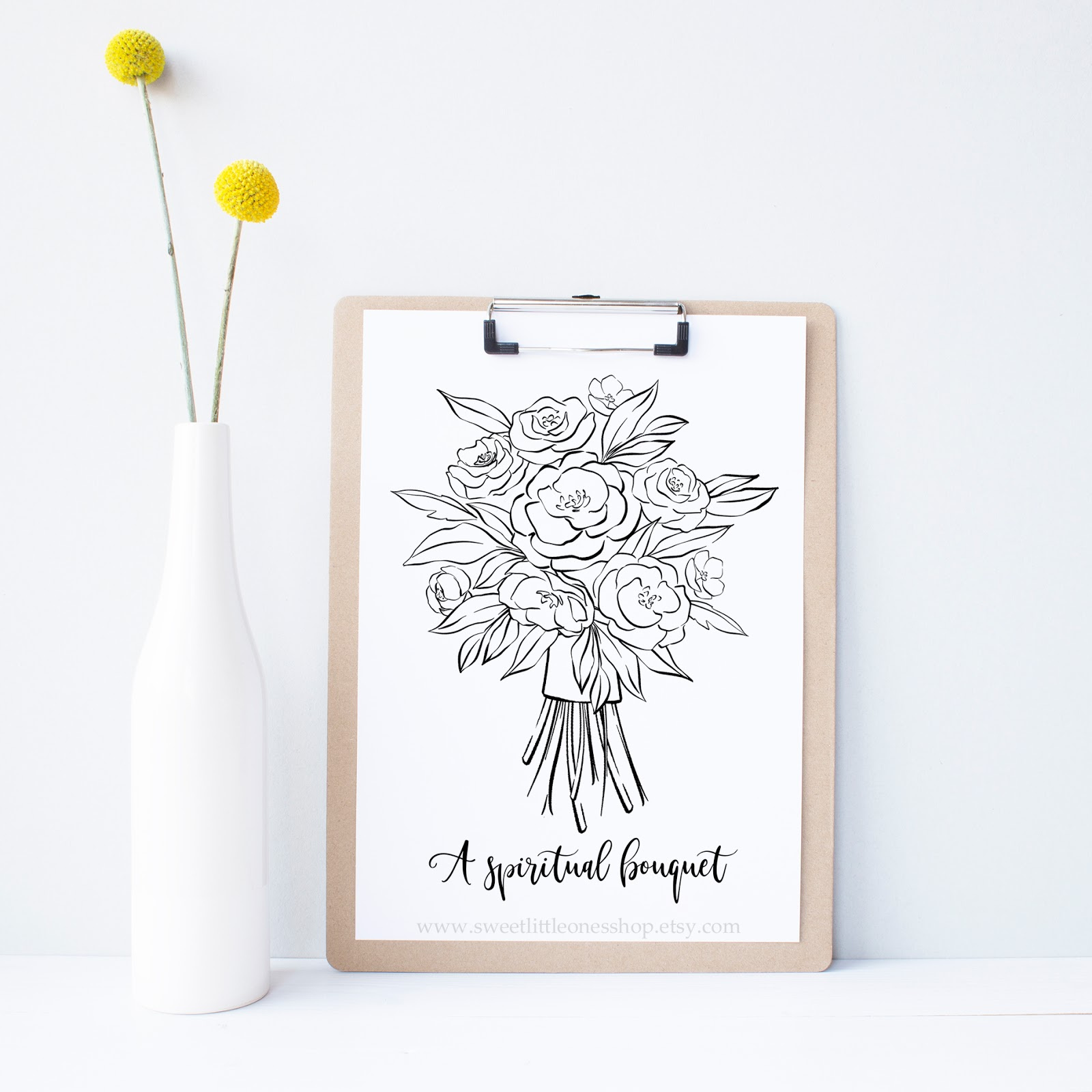 Sweet Little Ones: March 2020 with regard to Spiritual Bouquet Printable Free