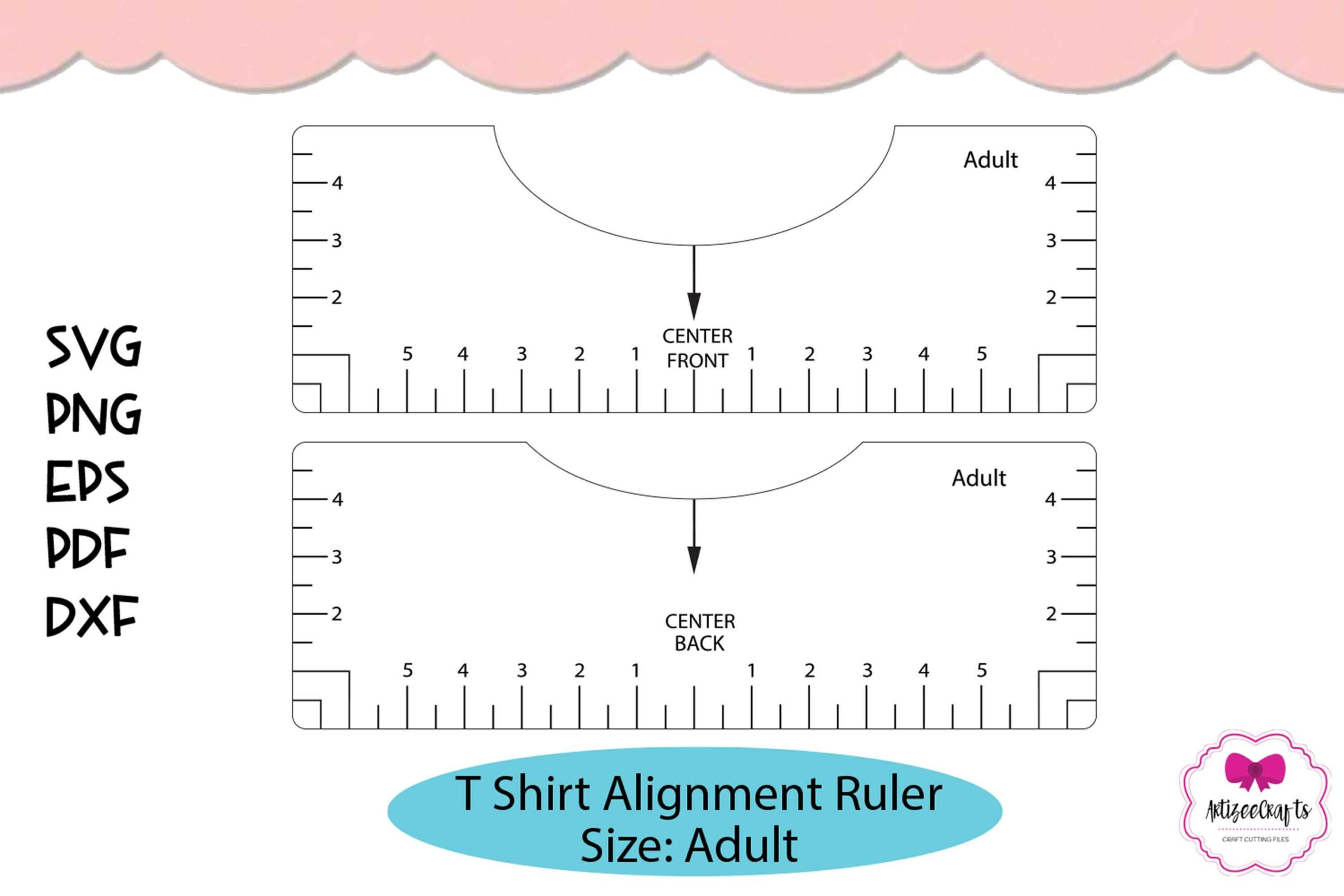 T Shirt Placement Ruler|T Shirt Ruler Svg|T Shirt (1163912) within Printable T Shirt Ruler Svg Free