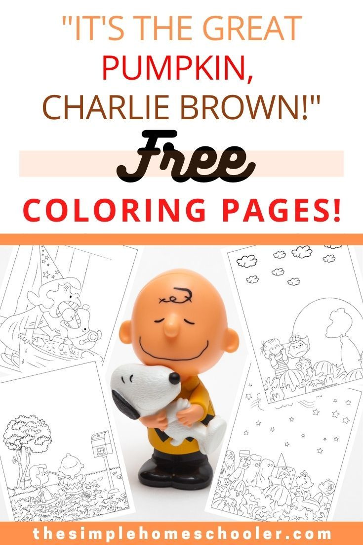 The Best Charlie Brown Halloween Printable Coloring Pages! - The pertaining to Free Printable Great Pumpkin Charlie Brown Coloring Pages