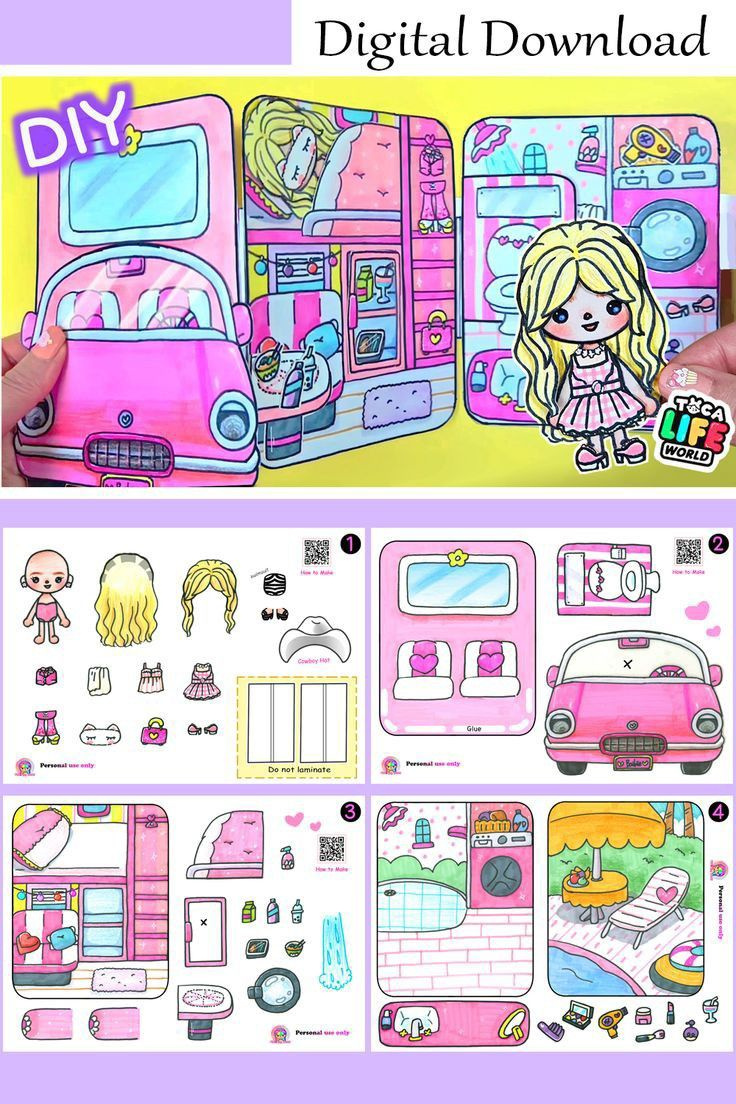 Toca Boca Book regarding Toca Boca Free Printables