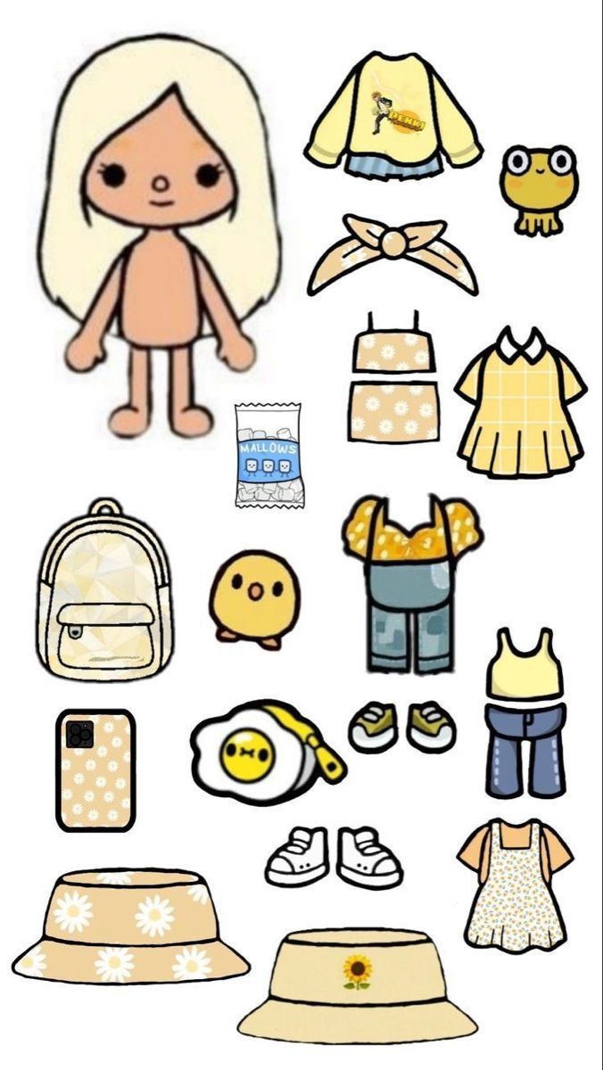 Toca Life World ⭐️✨🌟💛💛💛 with regard to Toca Boca Paper Doll Printable Free