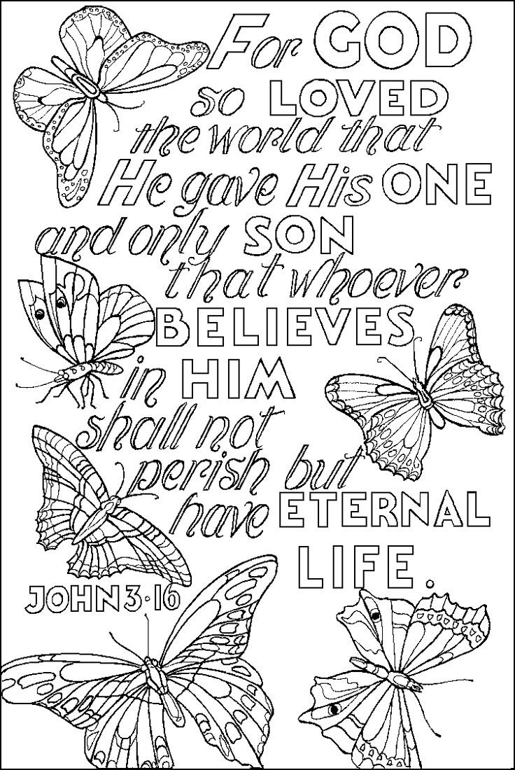 Top 10 Free Printable Bible Verse Coloring Pages Online pertaining to Free Printable Bible Verse Coloring Pages