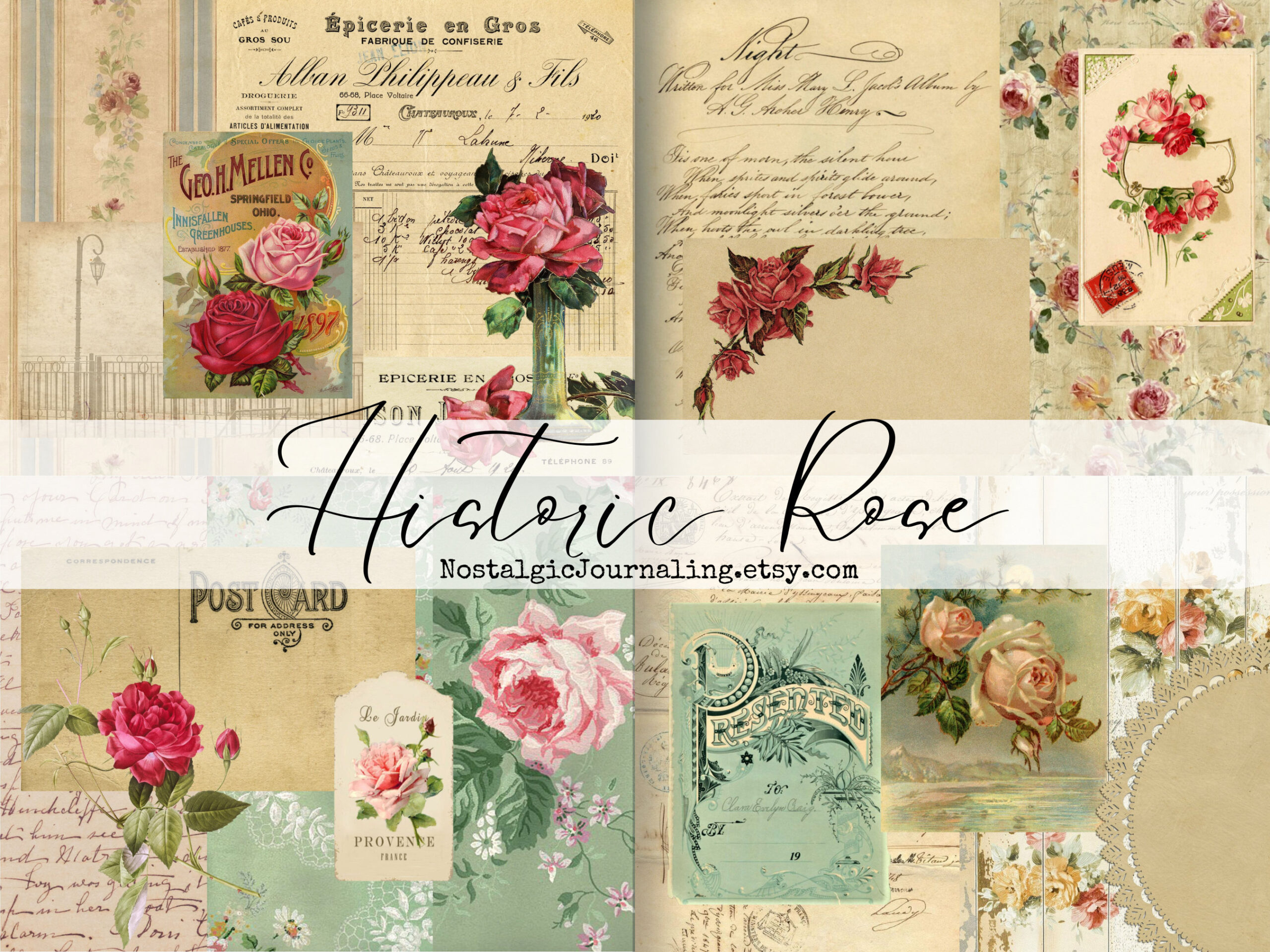 Tsunami Rose Printables - Etsy regarding Tsunami Rose Free Printables