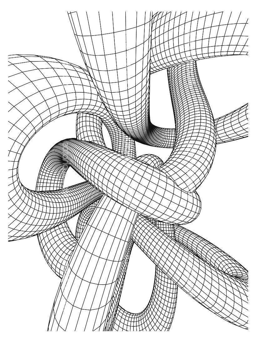 Tubing - Optical Illusions (Op Art) Coloring Pages For Adults with regard to Free Printable Optical Illusions Coloring Pages