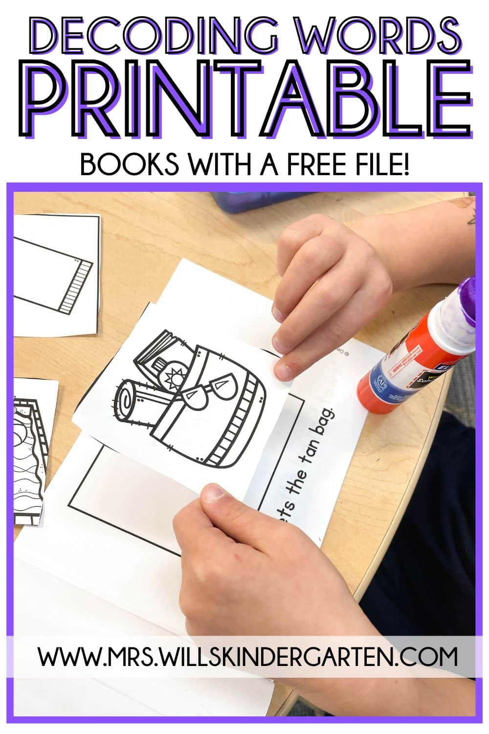 Using Decodable Books - Printable Readers With Free File in Free Printable Decodable Books For Kindergarten