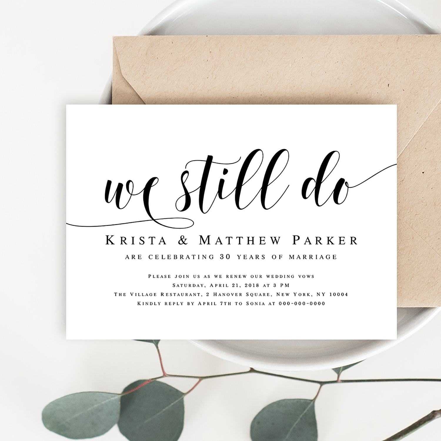 Vow Renewal Invitation Template Download We Still Do Invitations throughout Free Printable Wedding Vow Renewal Invitations