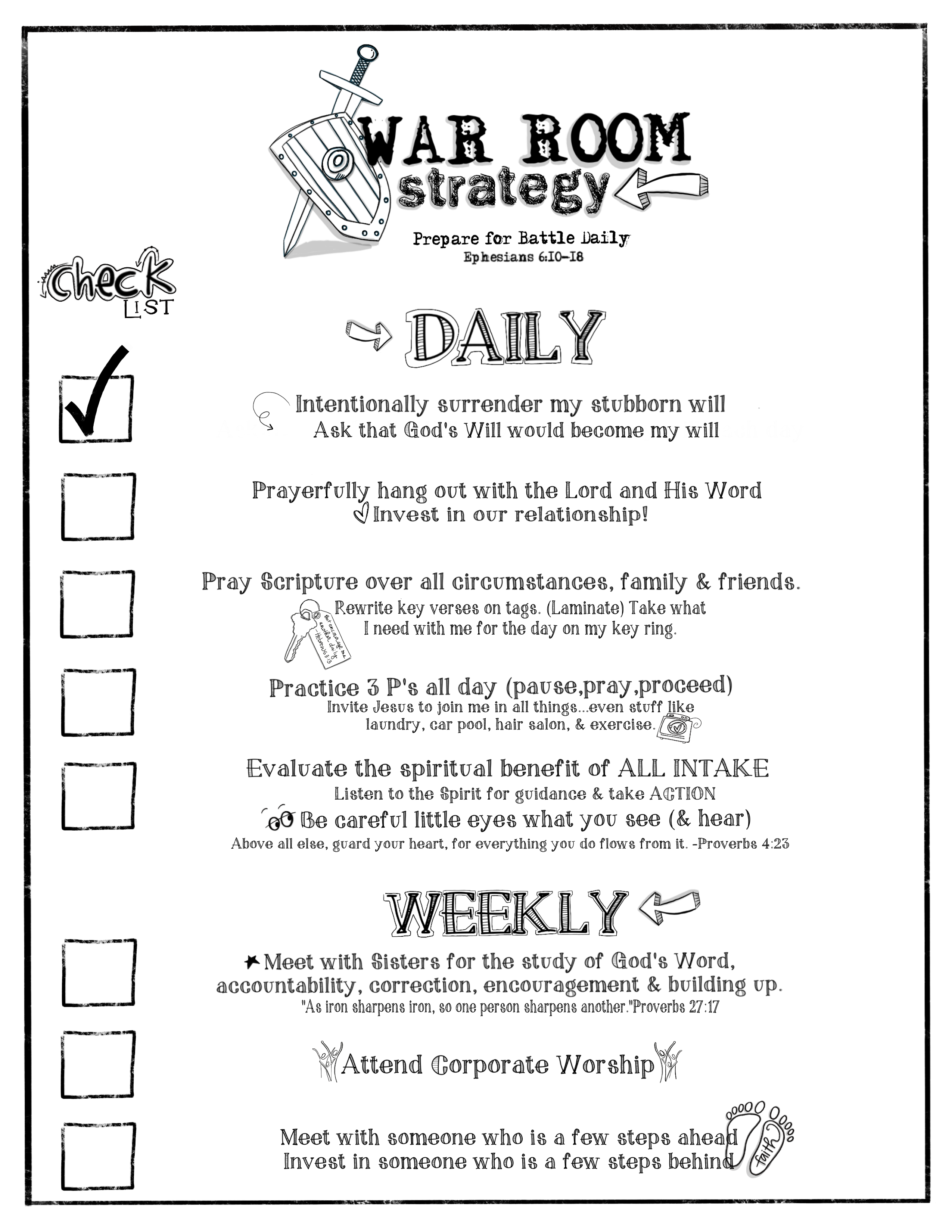 War Room Strategy – 1Arthouse throughout War Room Free Printables