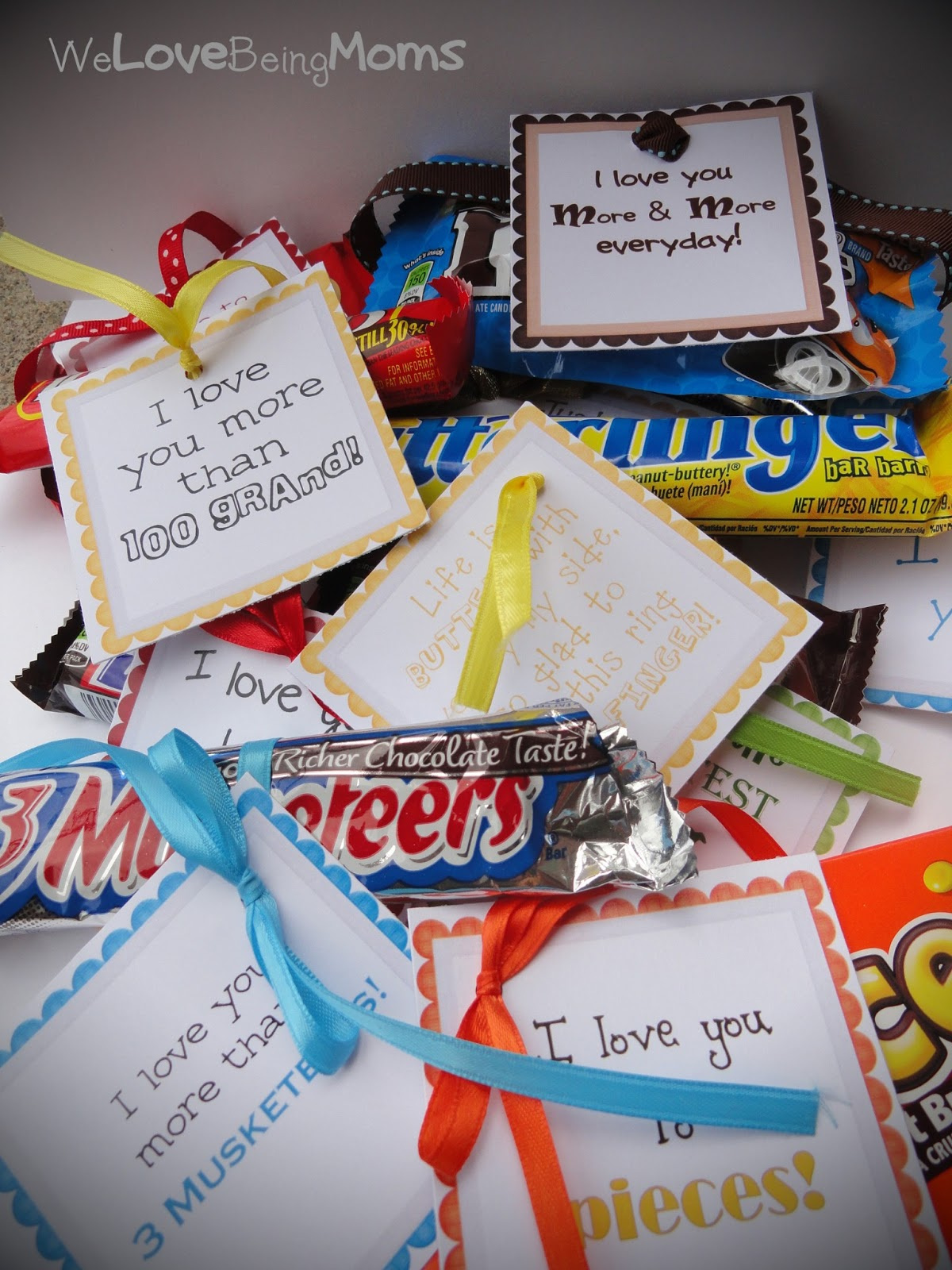 We Love Being Moms!: Candy Bar Printables with Free Printable Candy Bar Sayings