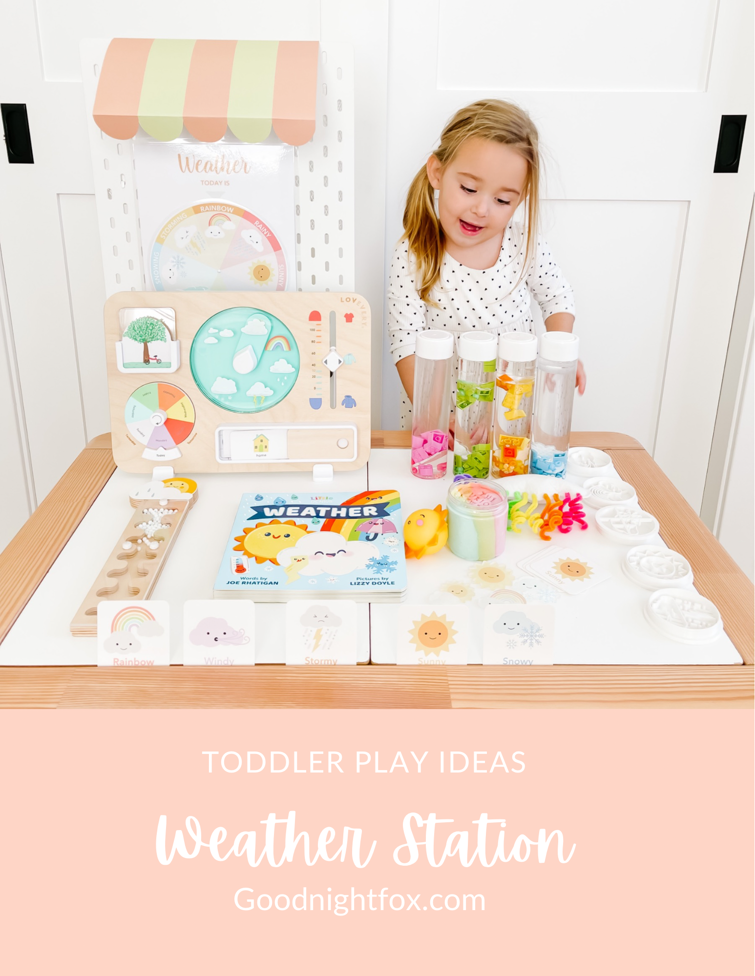 Weather Station Dramatic Play — Goodnight Fox - Blog pertaining to Weather Station Dramatic Play Free Printables