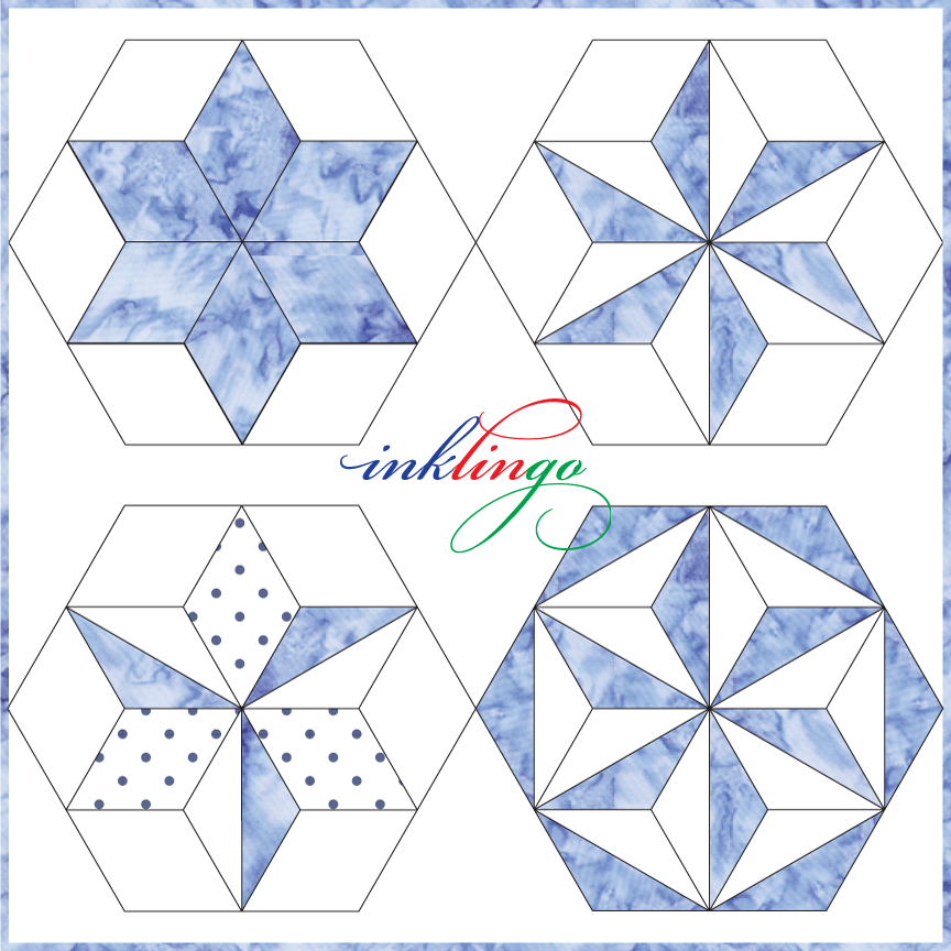 2 Inch Diamonds 60 Quilt Templates