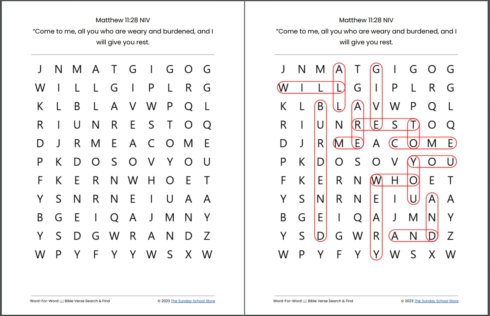 25 Free Bible Word Search Puzzles Pdf Printable Download
