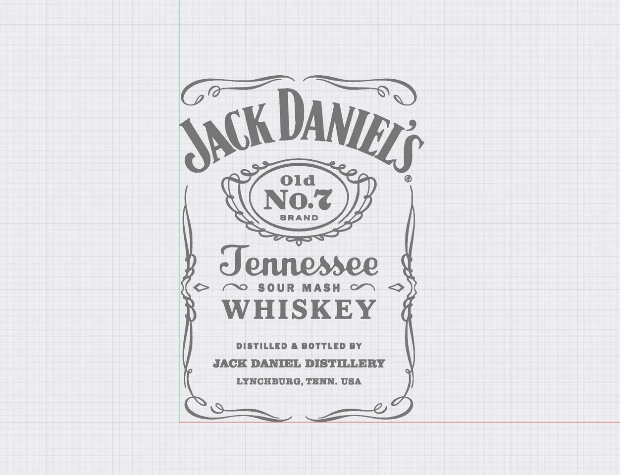 405246 Jack Daniels Logo 405246 Jack Daniels Logo