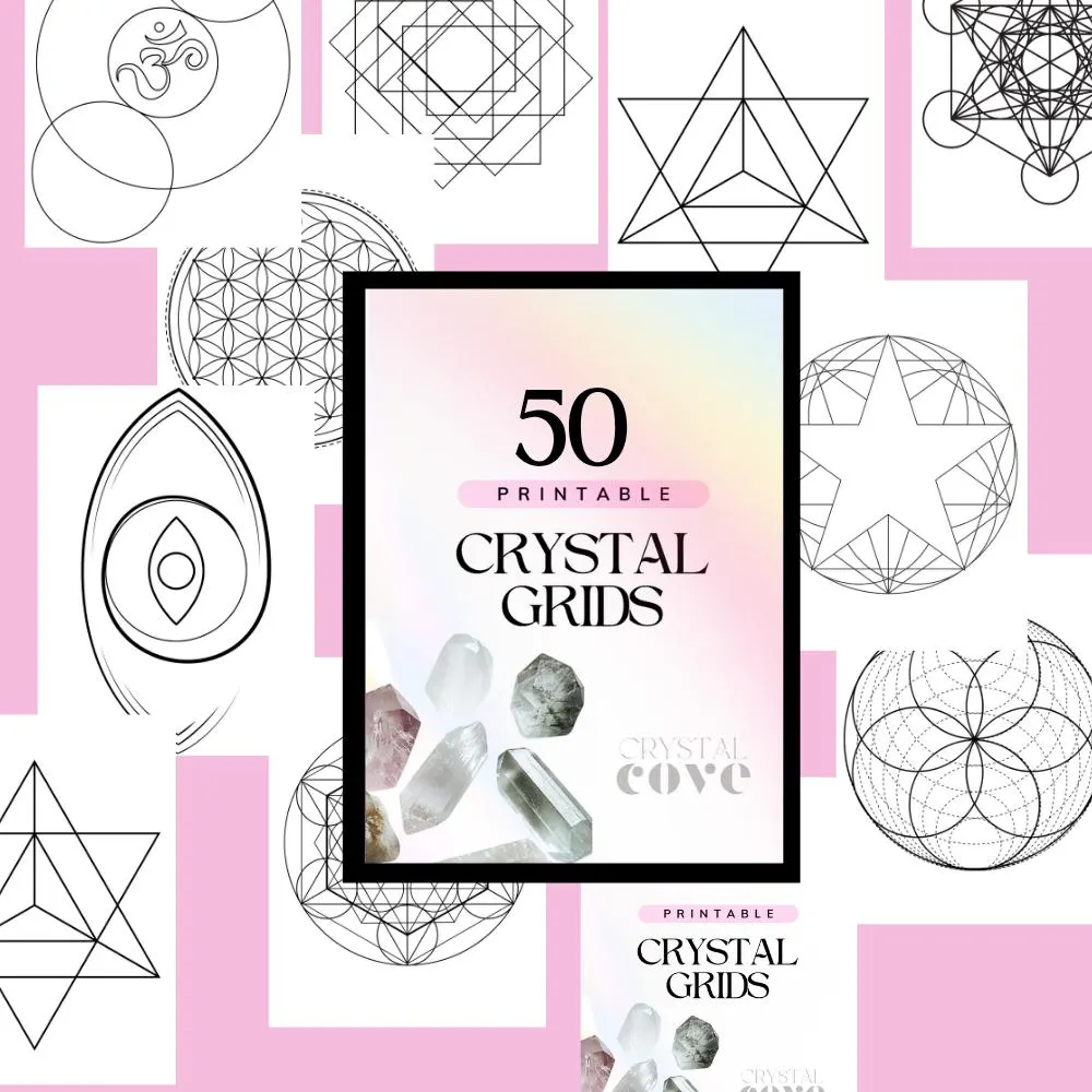 free printable crystal grid templates free printable crystal grid templates