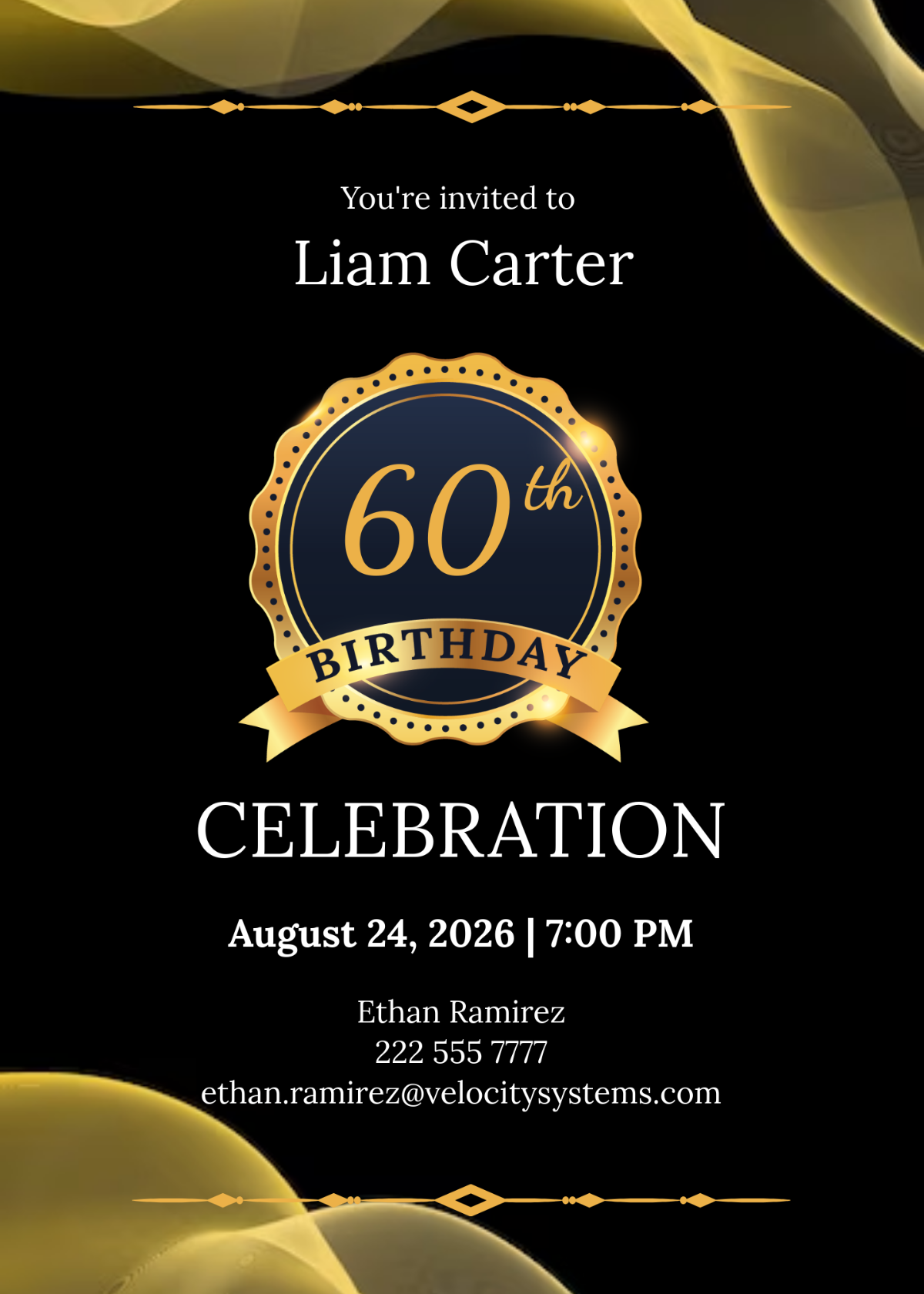 60th Birthday