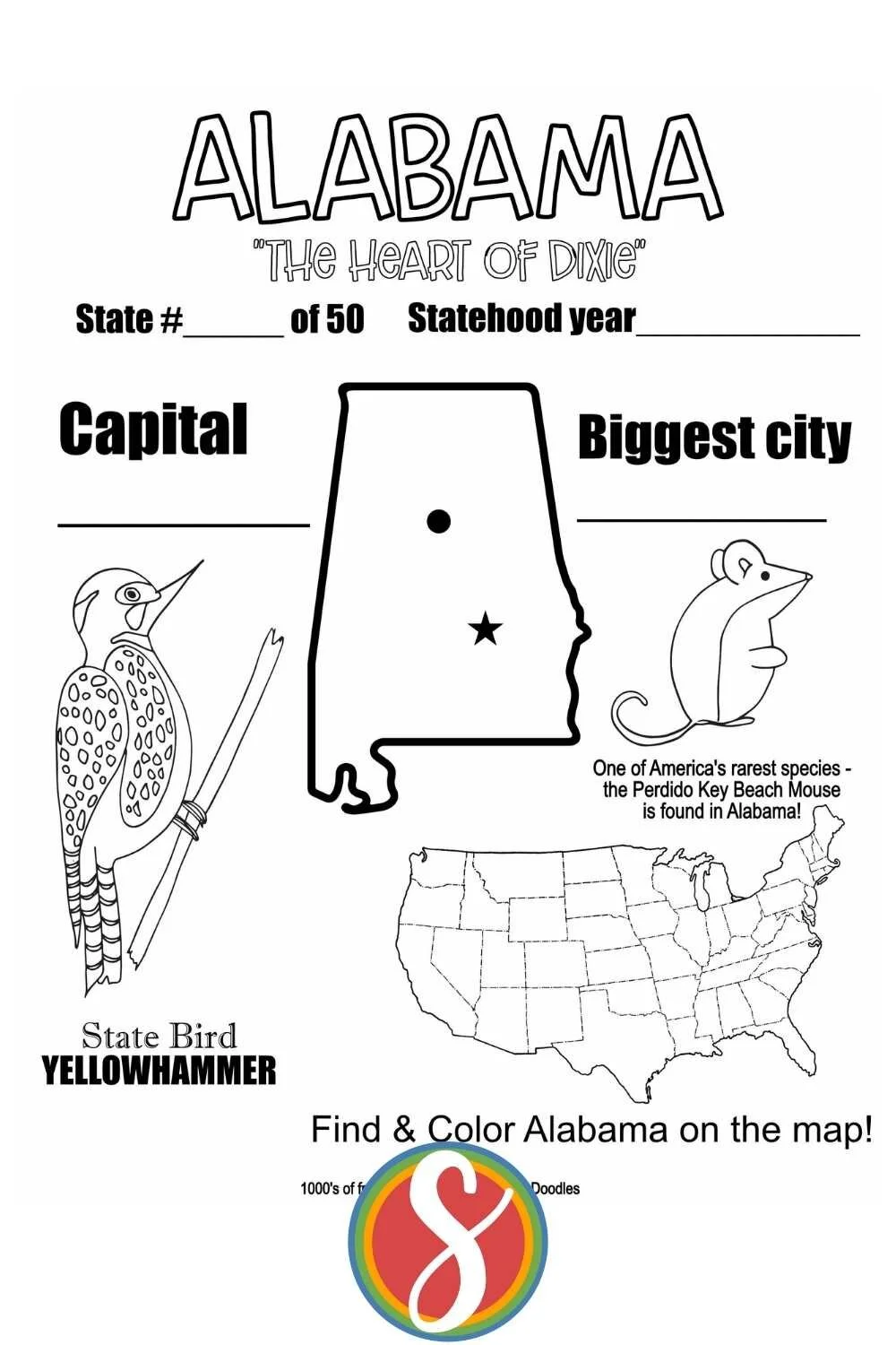 free printable alabama football coloring pages