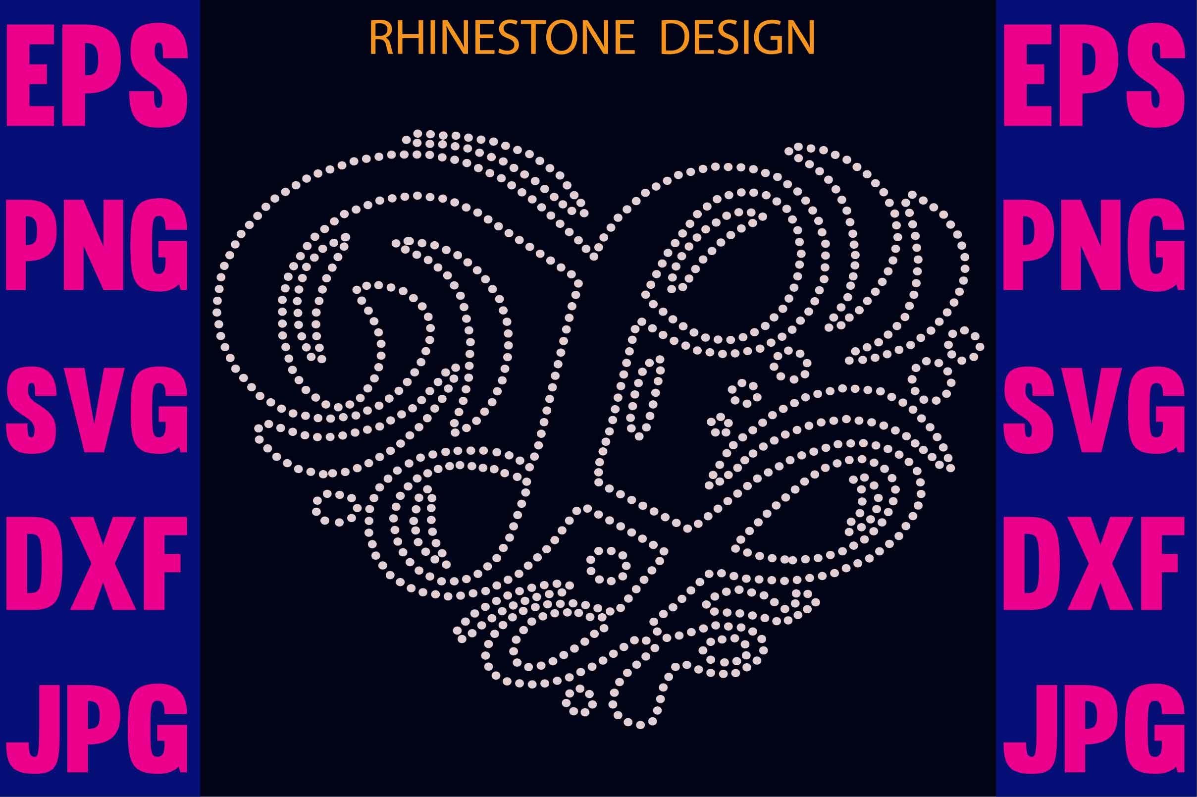 free rhinestone patterns printable