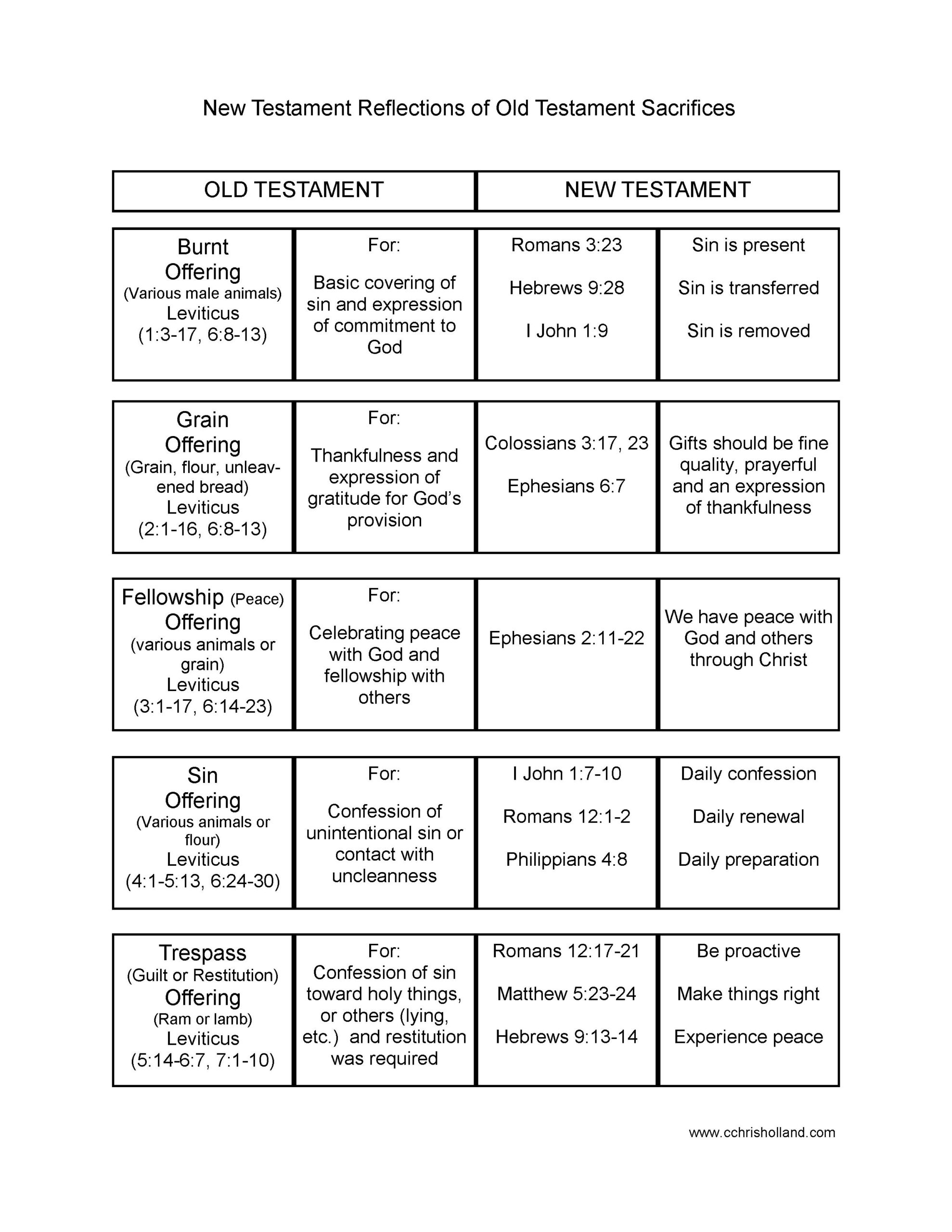 Bible Study Worksheets